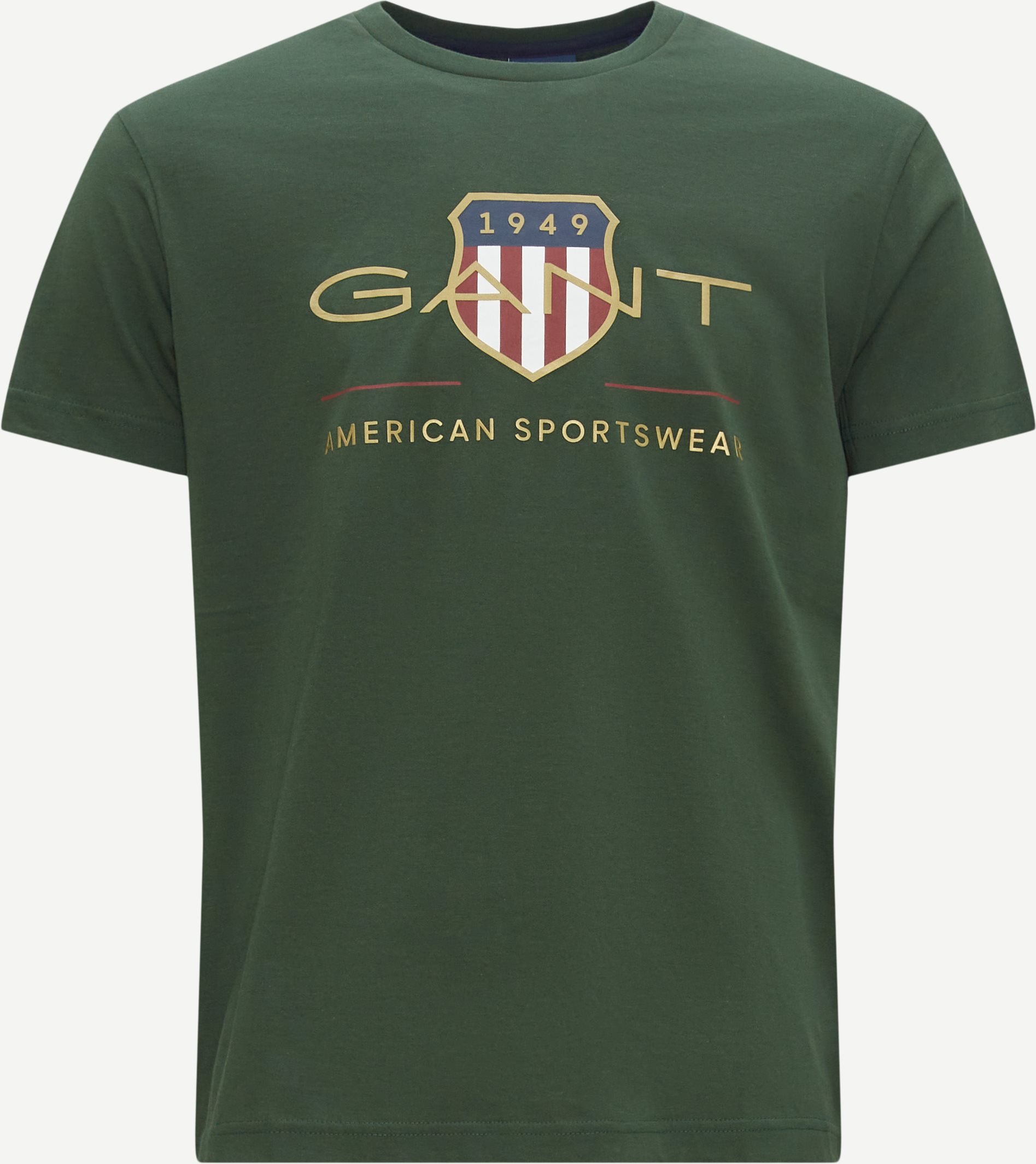 Gant T-shirts D2. ARCHIVE SHIELD SS T-SHIRT 2003099 Grön
